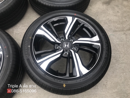 ใหม่ยกห้าง ล้อแม็กป้ายแดง Honda Civic FC 1.5 Turbo RS ขอบ 17 พร้อมยางป้ายแดง 215-50-17 Bridgestone ปี 18