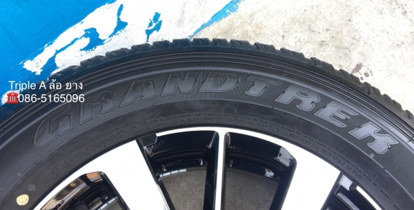 แม็กพร้อมยางป้ายแดง Mitsu All New Pajero Sport ตัวท๊อป ขอบ 18 Dunlop 265-60-18