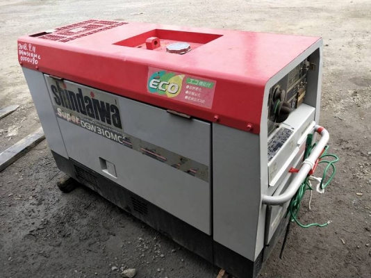 DGW310MC - เครื่องเชื่อม และปั่นไฟ 9.9kva. มือสอง Shindaiwa นำเข้าจากญี่ปุ่น by OEK