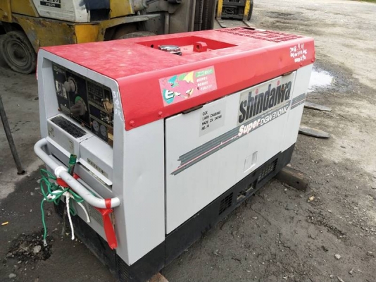 DGW310MC - เครื่องเชื่อม และปั่นไฟ 9.9kva. มือสอง Shindaiwa นำเข้าจากญี่ปุ่น by OEK