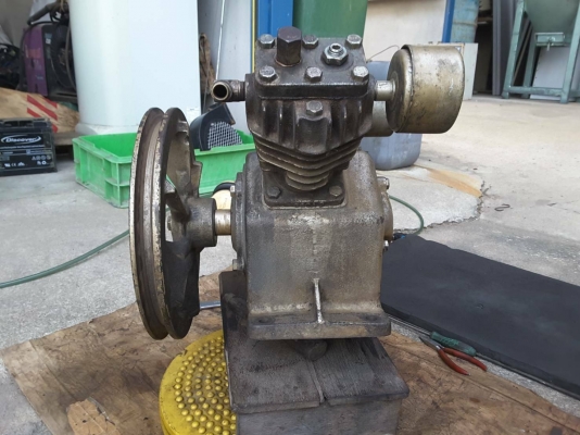 หัวปั๊มลม 2 แรง สองสูบ