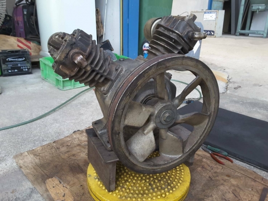 หัวปั๊มลม 2 แรง สองสูบ