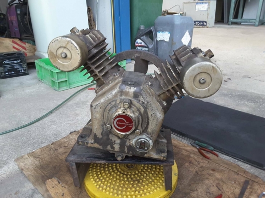 หัวปั๊มลม 2 แรง สองสูบ