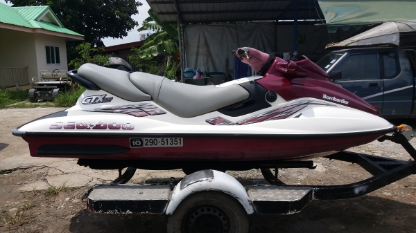 ขออนุญาต ขาย SEADOO GTX951cc. เก่าญี่ปุ่น เรือ 3 ที่นั่ง มีถอยหลัง สมบูรณ์มาก พร้อมขับครับ