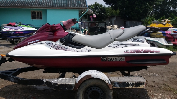 ขออนุญาต ขาย SEADOO GTX951cc. เก่าญี่ปุ่น เรือ 3 ที่นั่ง มีถอยหลัง สมบูรณ์มาก พร้อมขับครับ