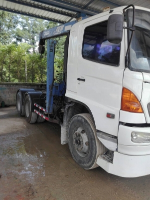 ขายหัวลากHINO320แรงม้าปี48 ติดเครน5ตันราคา 1,350,000