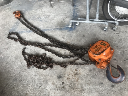 ขายรอกโซ่มือสาว Vital 5ton. Made in Japan สภาพสวยมาก พร้อมใช้งาน