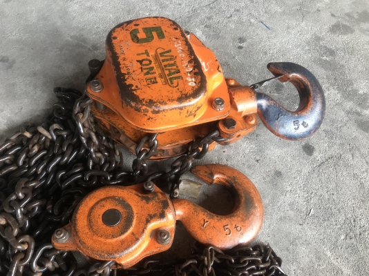 ขายรอกโซ่มือสาว Vital 5ton. Made in Japan สภาพสวยมาก พร้อมใช้งาน