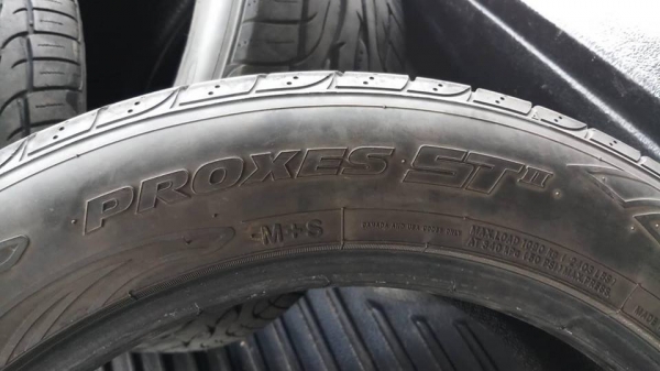 ขายยางนอกยี่ห้อ Toyo Proxes st 2 เบอร์ยาง 265/50/20 ปี 15