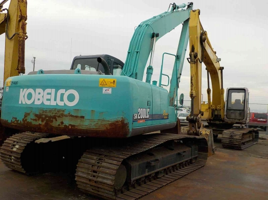 KOBELCO SK200-6LC YQ10 บูมยาว มือสองญี่ปุ่น