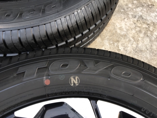 ล้อแม็กป้ายแดง Honda CR-V G5 ตัวท๊อป ขอบ 18 พร้อมยางป้ายแดง 235-60-18 TOYO ปี 18 สวยกริ๊บๆ