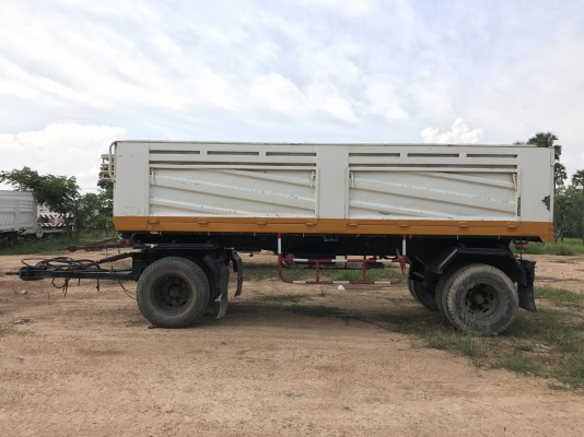 ขาย ลูกพ่วงสองเพลาดั้ม ปี 49 สภาพพร้อมใช้งาน เอกสารพร้อมโอน สนใจติดต่อเรา ดำสุโขทัย โทร 089-7087998,081-78555503 เรายินดีให้บริการค่ะ