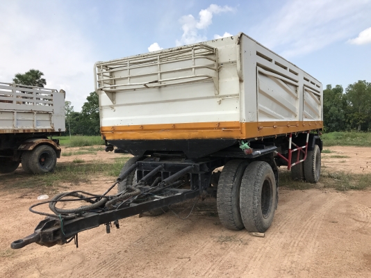 ขาย ลูกพ่วงสองเพลาดั้ม ปี 49 สภาพพร้อมใช้งาน เอกสารพร้อมโอน สนใจติดต่อเรา ดำสุโขทัย โทร 089-7087998,081-78555503 เรายินดีให้บริการค่ะ