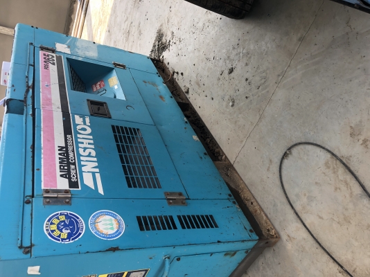 ขายเครื่องปั๊มลมรุ่นAirman pds265ปี2002เครื่อง4BG1เก่าญี่ปุ่น ขายเครื่องปั๊มลมรุ่นAirman pds265ปี2002เครื่อง4BG1เก่าญี่ปุ่น