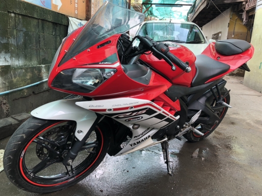Yamaha YZF-R15 ปี2015 ไมลน้อย มีท่อเดิมให้ Yamaha YZF-R15 ปี2015 ไมลน้อย มีท่อเดิมให้
