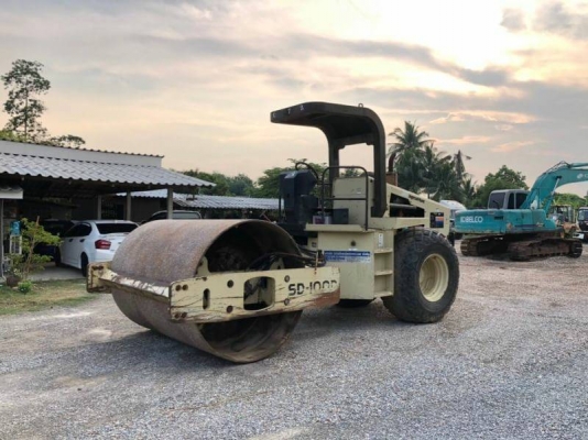 ขาย 985,000 รถบด 2 เพลา INGERSALLAND SD100D ทำงาน 4,523 ชม เครื่องดี ปั้มแรง ระบบสั่นแรง รถพร้อมใช้งาน เอกสารอินวอยท์ รถอยู่  นครปฐม  064-191-1112
