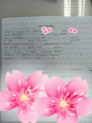 มีVDOขายแบคโฮ CAT.320V2 ไฟฟ้าครบขาดมอเตอร์คันเร่งเล่มทะเบียนราคา 400,000