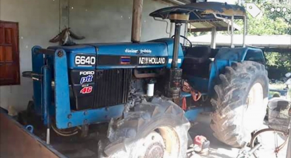 FORD 6640 - 2 เพลา สวยจัดพร้อมใช้งาน อุปกรณ์ครบพร้อม ใบดันหน้า ผานพรวน 6 ช่วงล่างแน่นเต็ม เอกสารทะเบียนเต็มพร้อมโอน ราคาต่อรองได้ครับ