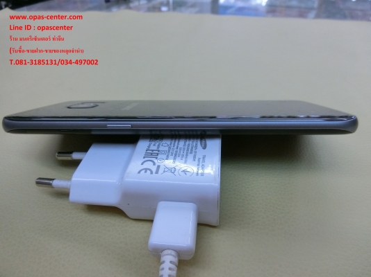 Samsung Galaxy S7 edge สีดำ มีที่ชาร์ทเร็วแท้ สภาพใหม่ ส่งฟรี