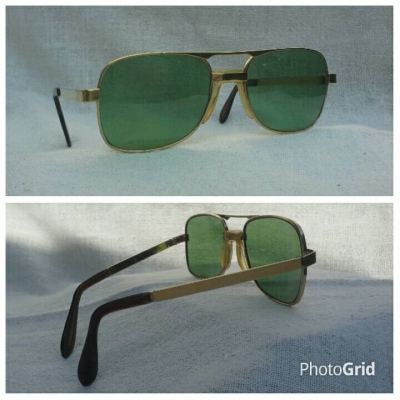 แว่นตาอเมริกันเก่าเก็บ ยุค '70s 'กรอบทอง KGP สีน้ำผึ้ง' อะร้าอร่าม ! หายาก ! โมเดล &# แว่นตาอเมริกันเก่าเก็บ ยุค '70s 'กรอบทอง KGP สีน้ำผึ้ง' อะร้าอร่าม ! หายาก ! โมเดล &#