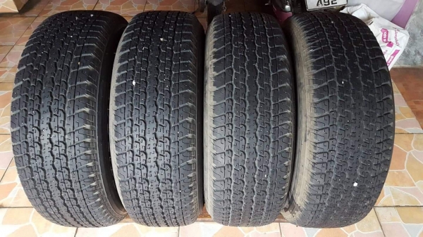 ล้อแม็ก Isuzu D-Max X-Series ขอบ 17(6/139) พร้อมยาง Bridgestone Dueler 840  255 65 17 ผลิตปี 12 ยางมีดอก วิ่งได้ ล้อสวยๆ  ขายถูก ยกชุด 4900.-NET *** ราคายกกลับนะคะ งดต่อ งดเทิร์น งดส่ง ตจว.ค่ะ ***
