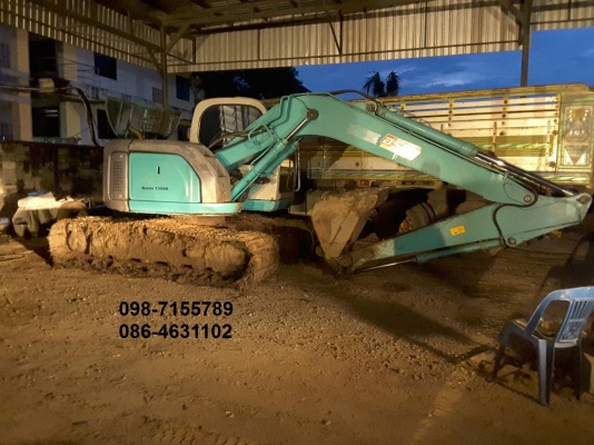 ขาย!! >>> Kobelco Sk135YY01 สวยเต็ม สีสันงามตา พร้อมลุยงาน <<< เบอร์ติดต่อ 098-7155789 086-4631102