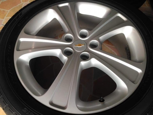 ล้อแม็ก Chevrolet Captiva ขอบ 19(5/114.3) พร้อมยาง Hankook Optimo K415  235 50 19 ผลิตปี 2018 ยางใหม่มาก  ขายถูกๆ ทั้งชุด 28900.- *** ใส่ฟรี รับเทิร์น รับบัตรเครดิตทุกธนาคาร ส่งทั่วไทย