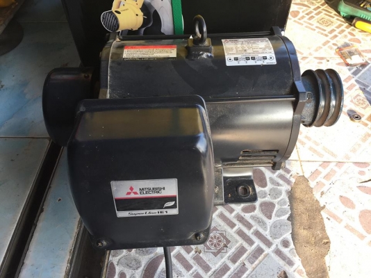 ขายมอเตอร์ MITSUBISHI 3HP 220V มือสอง สภาพสวยๆครับ
