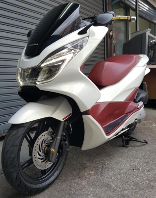 ขออนุญาตขาย HONDA PCX ALL NEW 150i LED ไมล์ 8,XXX KM กุญแจรีโมทมีครบ พร้อมระบบจอดดับ IDLING STOP ระบ