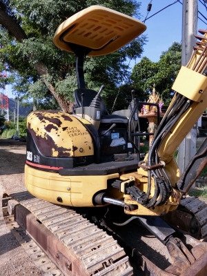 ยี่ห้อรถขุด CAT 303CR ขนาดPC-30 <มีVDOชม>รถเก่านอกมีเอกสารอินวอย☎️ติดต่อ 085-5632278 <ราคาต่อรองได้>