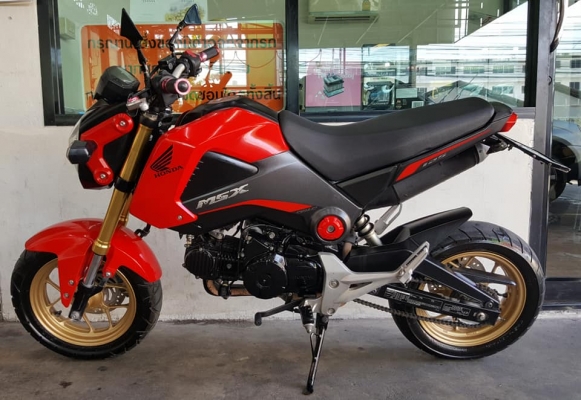 ขออนุญาตขาย HONDA MSX 125 NEW เลขไมล์ 8,XXX KM รุ่นล้อทองตัวล่าสุด สภาพพร้อมใช้งาน ขออนุญาตขาย HONDA MSX 125 NEW เลขไมล์ 8,XXX KM รุ่นล้อทองตัวล่าสุด สภาพพร้อมใช้งาน
