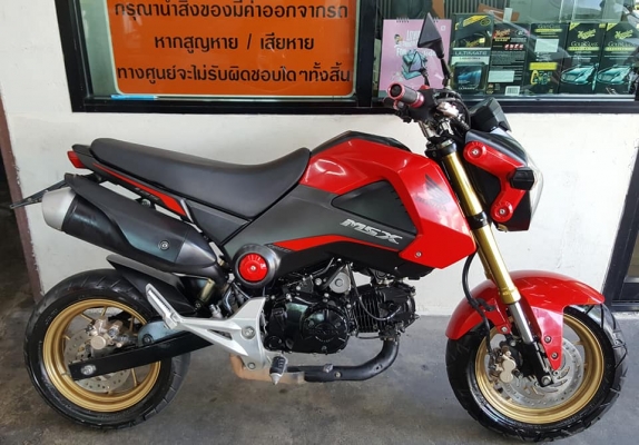 ขออนุญาตขาย HONDA MSX 125 NEW เลขไมล์ 8,XXX KM รุ่นล้อทองตัวล่าสุด สภาพพร้อมใช้งาน ขออนุญาตขาย HONDA MSX 125 NEW เลขไมล์ 8,XXX KM รุ่นล้อทองตัวล่าสุด สภาพพร้อมใช้งาน