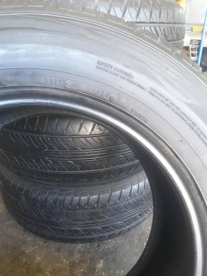 Dunlop PT2 ขนาด 265-70-16 ปี13 สภาพดี สวยๆ 1ชุด