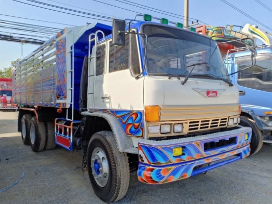 Hino FM17 เครื่อง HO7C 180 แรง 2 เพลา ปี 47 กระบะดัมพ์ เครื่อง/เกียร์ดี คัสซีไม่มีผุ ทะเบียนพร้อม