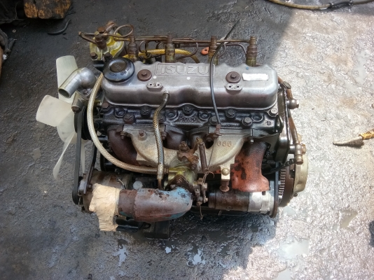 เครื่อง อิซุสุ C240. เครื่องสวยๆไม่หลวม รับประกัน