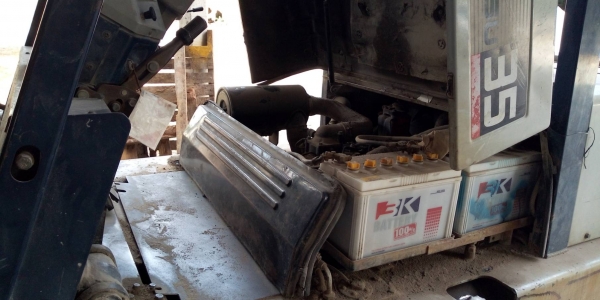 รถฟอล์คลิฟต์ KOMATSU FD35-5 สภาพสวยพร้อมใช้งาน