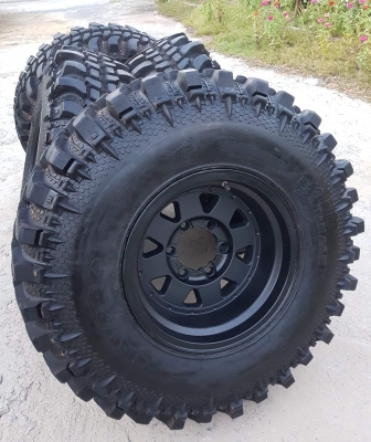 ขายยางสำหรับขาป่า ขาลุย 33x10.5 R 15 พร้อมล้อ