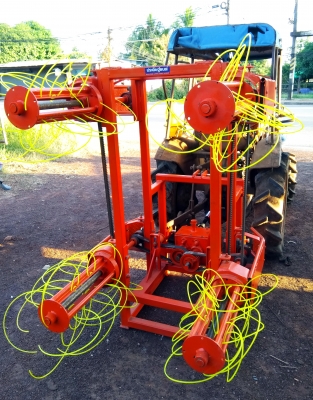 เครื่องสางใบอ้อย เครื่องสางใบอ้อย