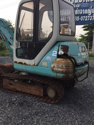 Komatsu PC 20-7เก่านอกมีบุ้งกี๋พร้อมหัวเจาะ