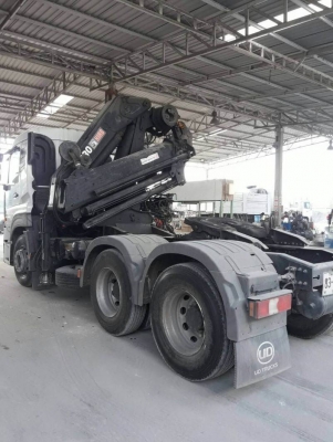 Hiab เฮี๊ยบ ขนาดยกน้ำหนักใด้9ตัน สภาพดีพร้อมใช้งาน เต็ม100\% Hiab เฮี๊ยบ ขนาดยกน้ำหนักใด้9ตัน สภาพดีพร้อมใช้งาน เต็ม100\%