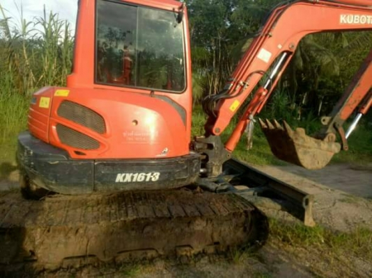 ขายแบคโฮ KUBOTA.KX1613 ไมล์ 6000 ชม.ราคา 600,000
