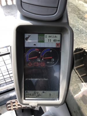 ขายรถขุด HITACHI ZX200-5G ใช้งานเพียง 8 พันชั่วโมง สภาพเทพบุตร