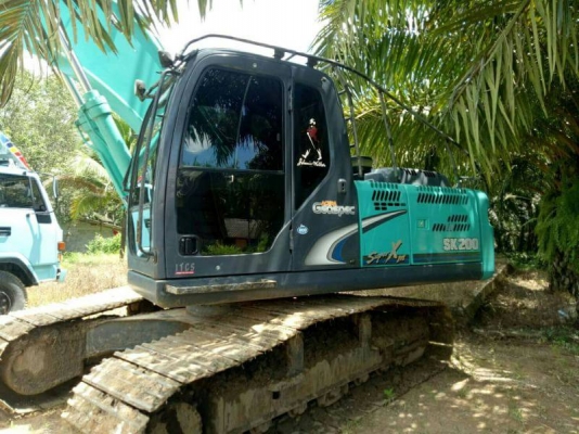 ขายแบคโฮ KOBELCO.SK200-8ํ.YN.12.SUPER.XM ไมล์5900 ชม.ราคา 2,300,000.