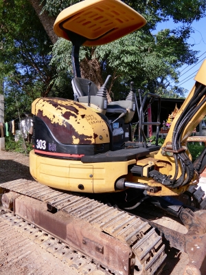 ยี่ห้อรถขุด CAT 303CR ขนาดPC-30 <มีVDOชม>รถเก่านอกมีเอกสารอินวอย☎️ติดต่อ 085-5632278 <ราคาต่อรองได้>