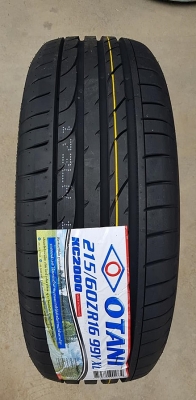 ยางใหม่215/60/16​ ปี 18 OTANI KC2000 4/เส้น7,200 บ.