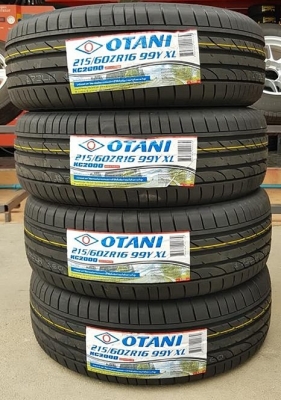 ยางใหม่215/60/16​ ปี 18 OTANI KC2000 4/เส้น7,200 บ.