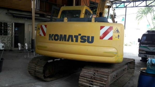 มี VDO ให้ชม. KOMATSU PC130-6K รถเก่านอก มีระบบหัวกระแทก ราคา 1200000