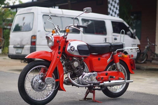 ร้าน วุฒิ นนบุรี ขาย HONDA C95 หมูแดง