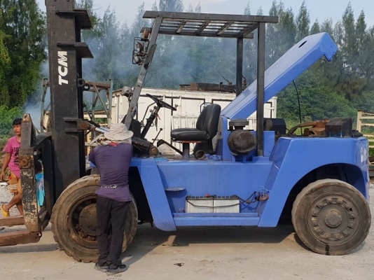 โฟคลิฟท์ TCM 10 ตันต้องซ่อมลูกยางปั๊มเบรคล่าง ซีลไฮโดรลิคคว่ำหงายด้านซ้าย ท่อไอเสียไม่มีเสียงเครื่องเลยดังแต่รถ ใช้งานได้เลย ราคา 260,000บาท โฟคลิฟท์ TCM 10 ตันต้องซ่อมลูกยางปั๊มเบรคล่าง ซีลไฮโดรลิคคว่ำหงายด้านซ้าย ท่อไอเสียไม่มีเสียงเครื่องเลยดังแต่รถ ใช้งานได้เลย ราคา 260,000บาท