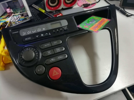 แผงคอนโทรลแอร์ โตโยต้า WISH ตรงรุ่นบ้านเรา